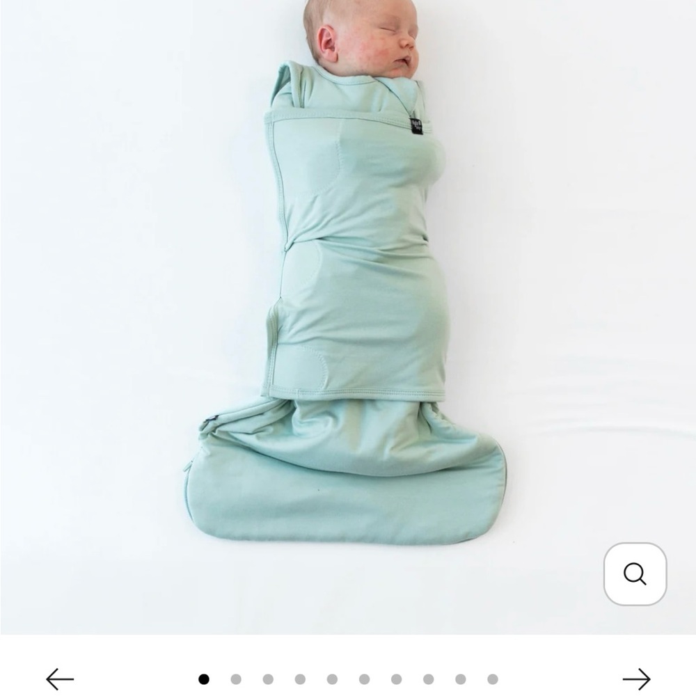 Kyte BABY Light Blue sleep sack swaddler